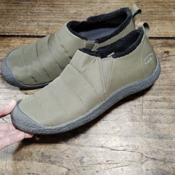 KEEN Sz 10 Loafer Shoes Howser 2 Casual Slippers Green Slip On 1020149 main image 12